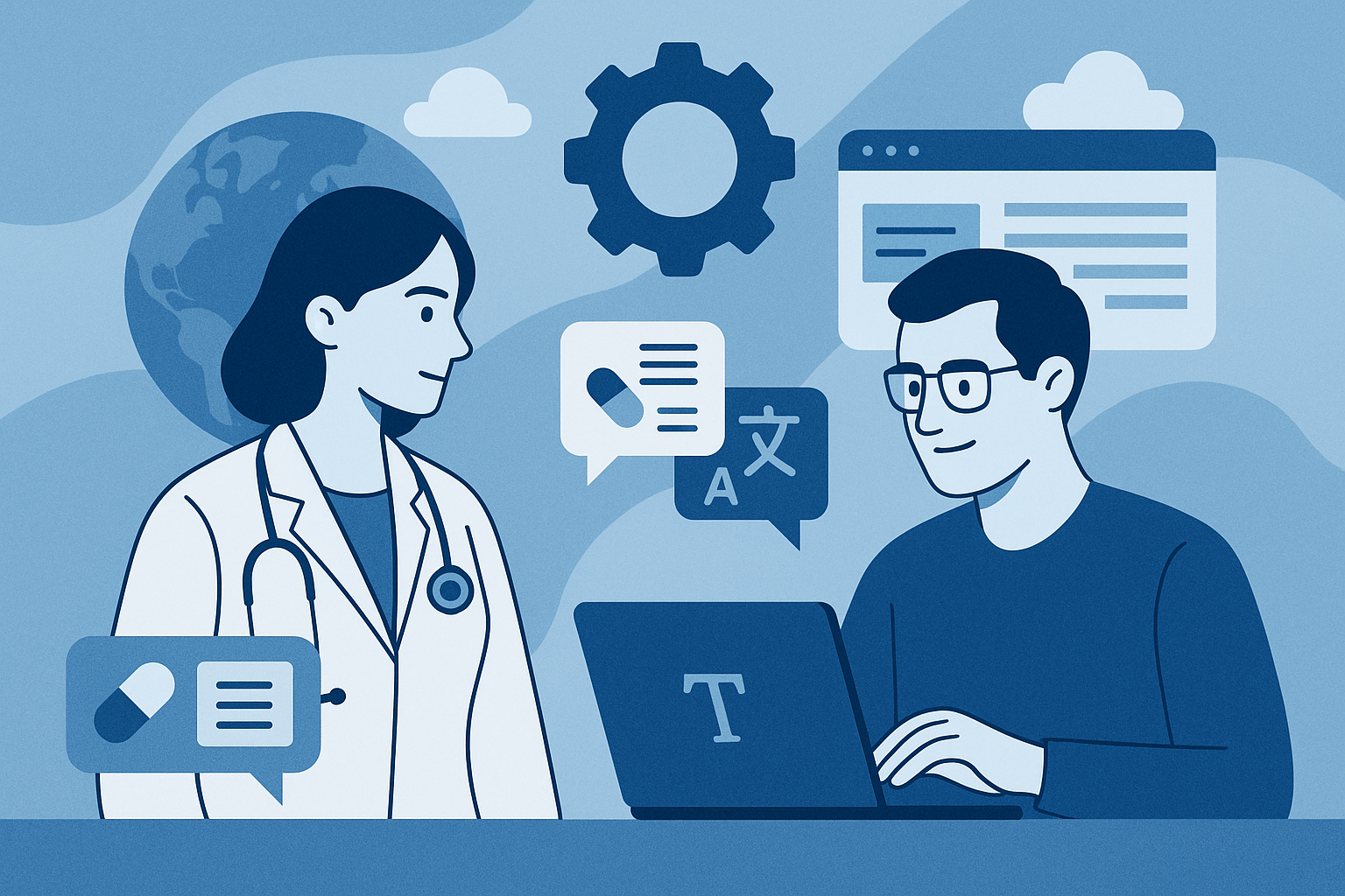 Expertise and technology working together