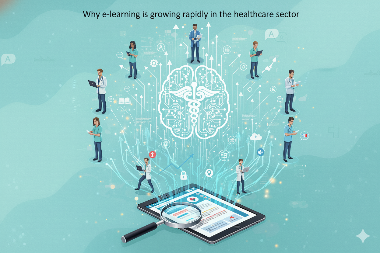 Why e-learning is growing rapidly in the healthcare sector