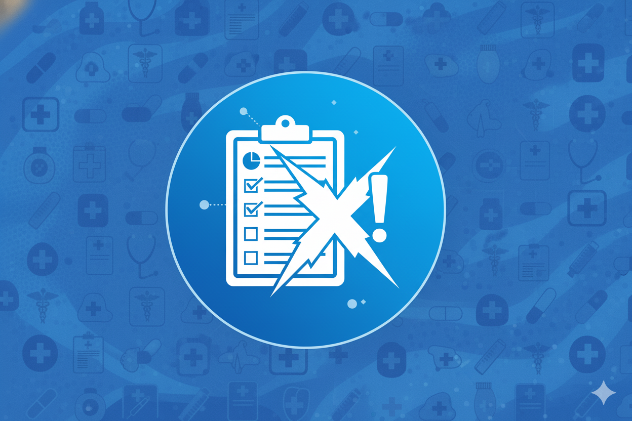 Misinterpreting clinical procedures and instructions