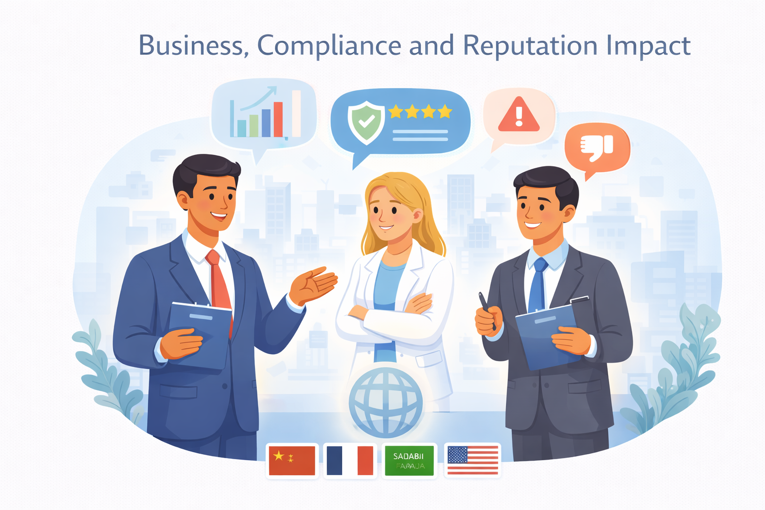 Business, compliance and reputation impact