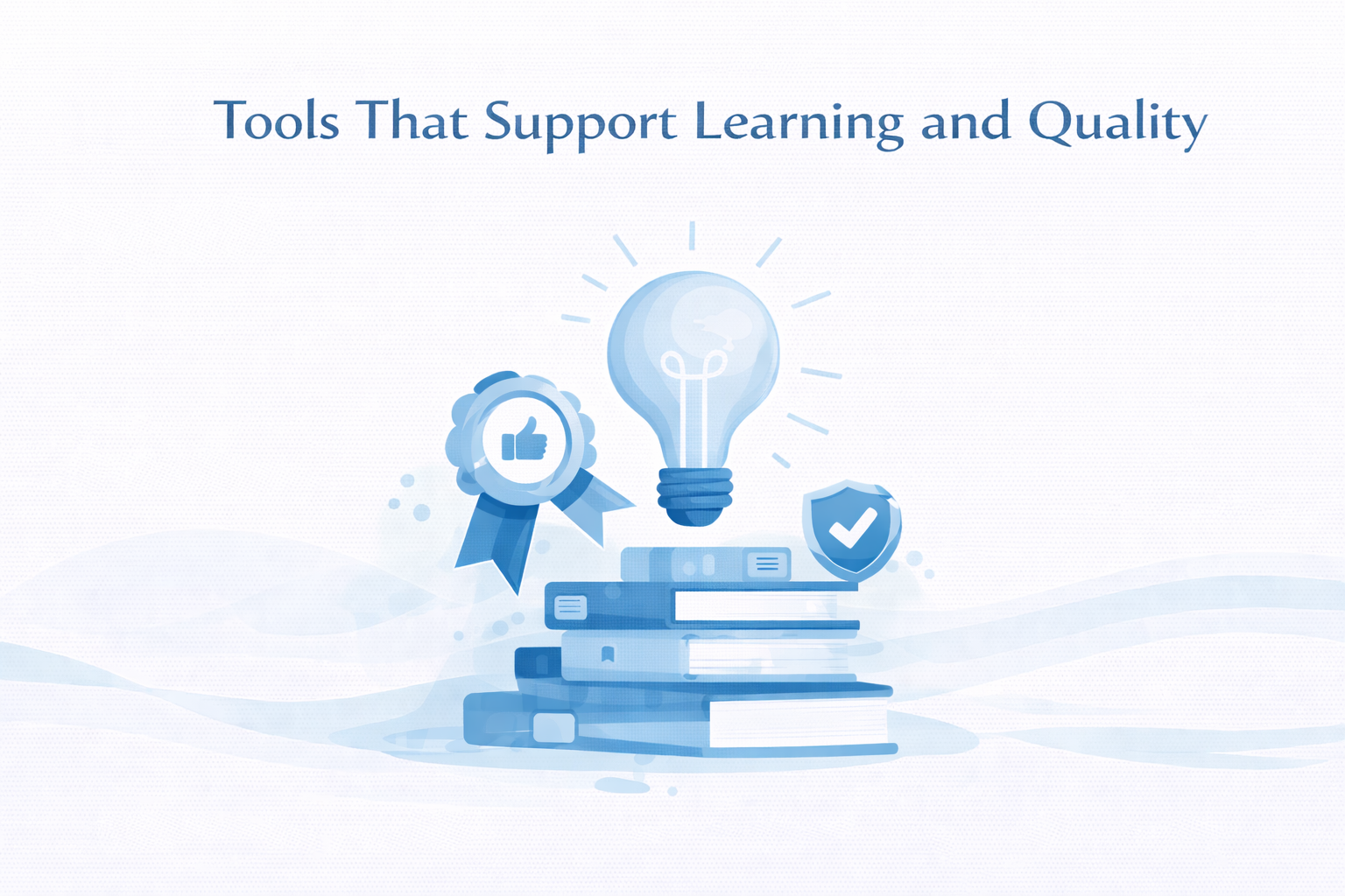 Tools that support learning and quality