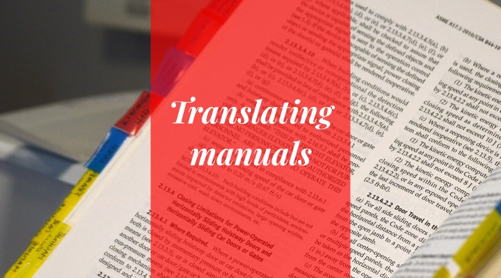 translating manuals