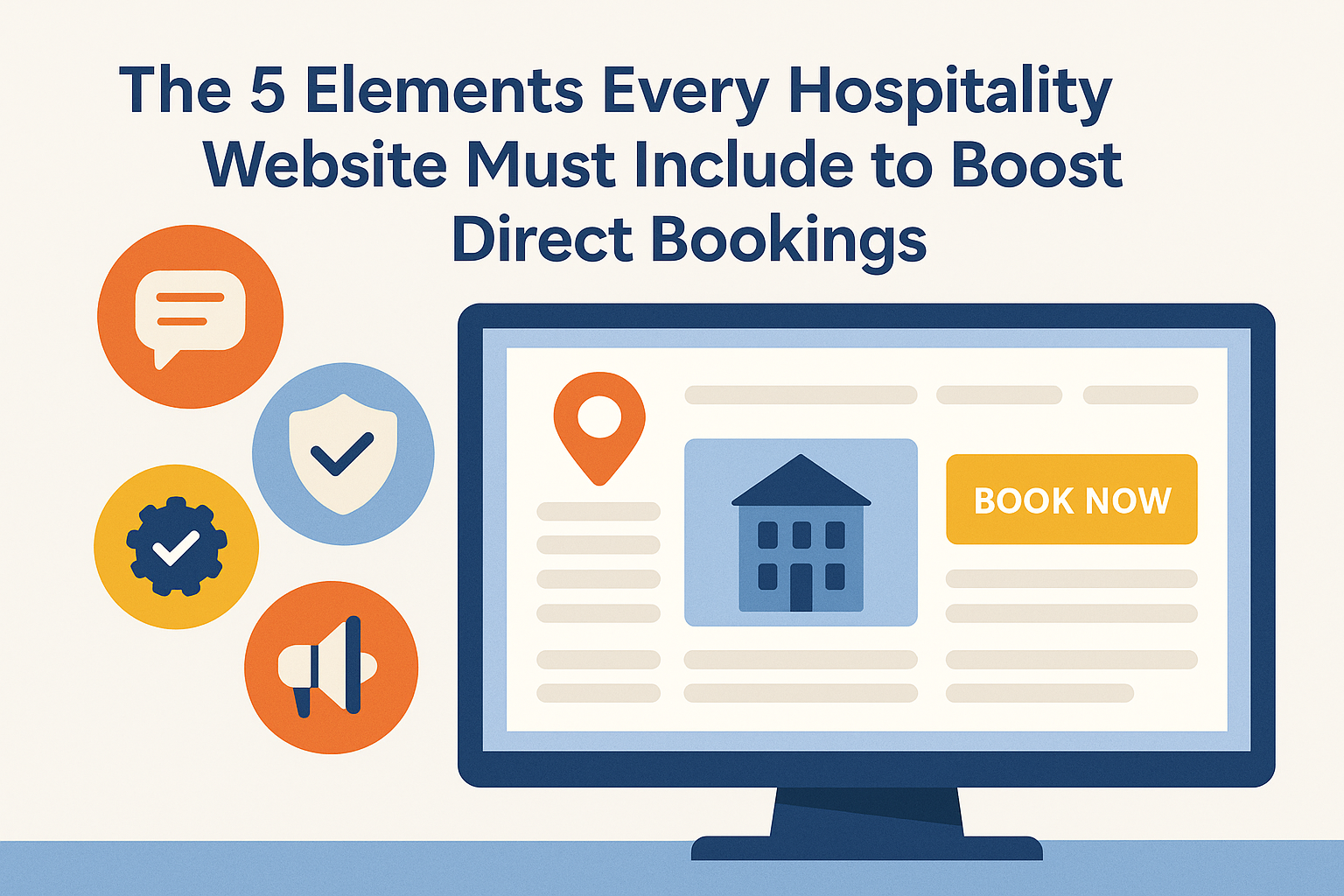 The 5 elements every hospitality website must include to boost direct bookings