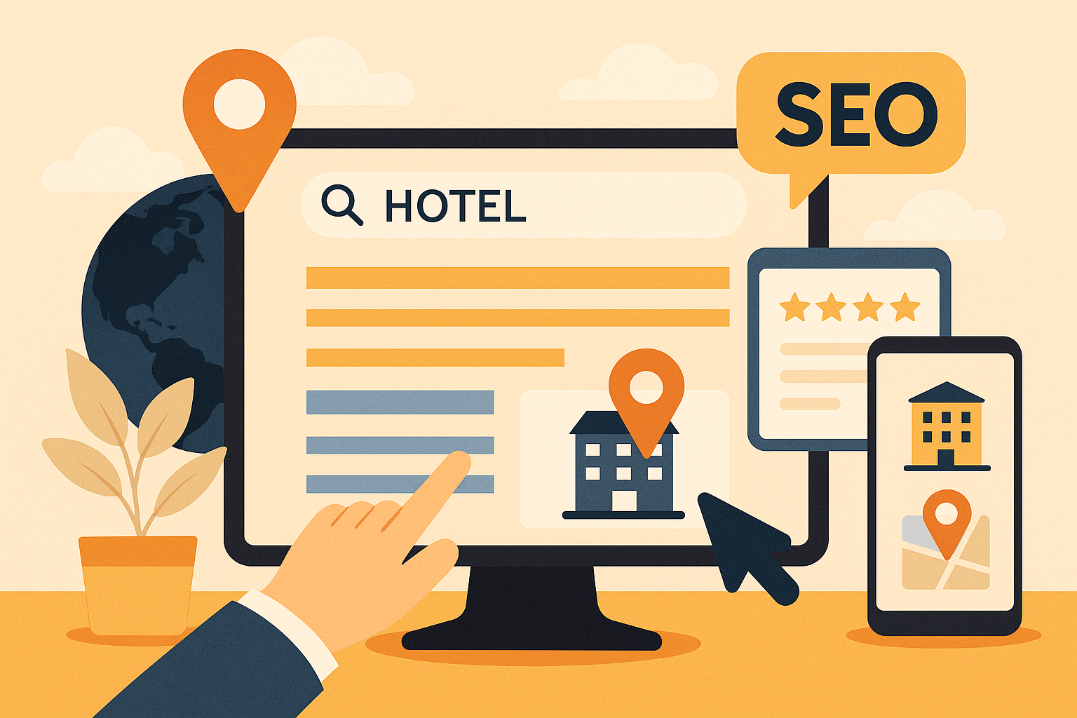 SEO localization helps international guests find you first