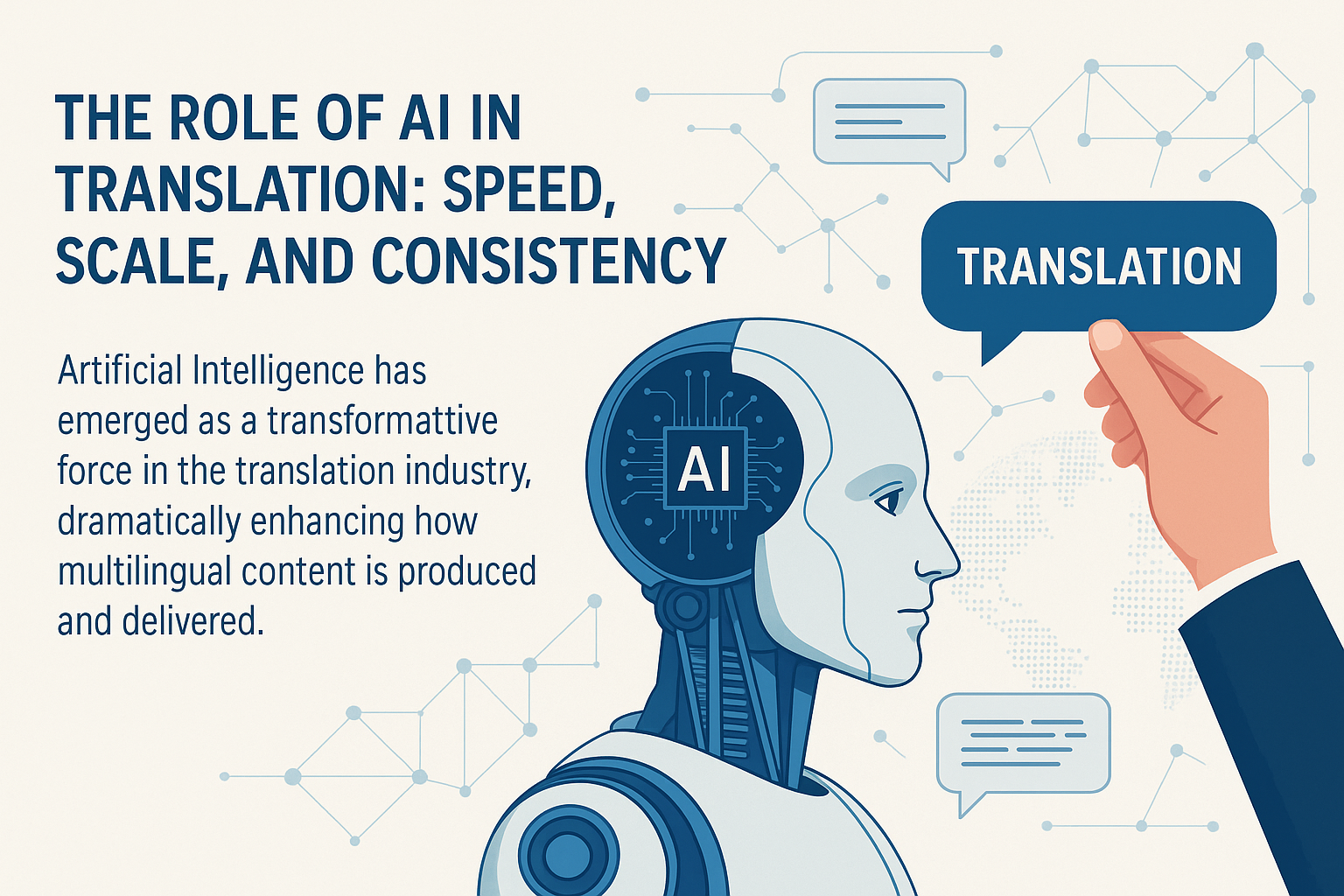 The role of AI in translation