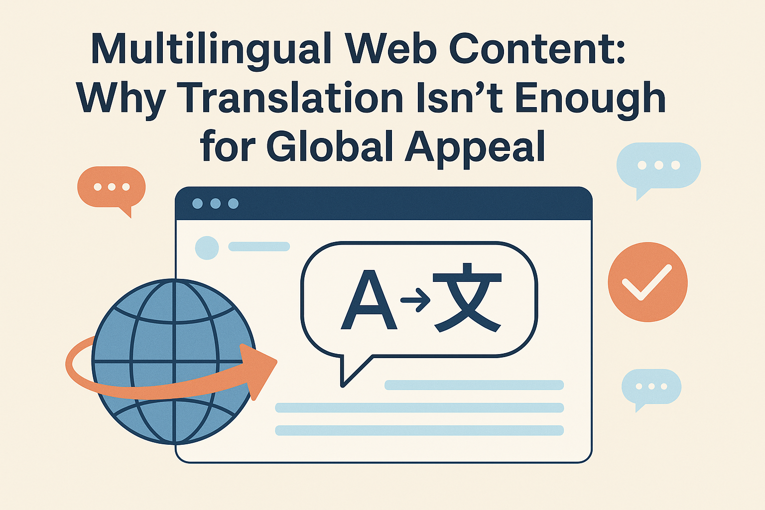 Multilingual Web Content: Why Translation Isn’t Enough for Global Appeal