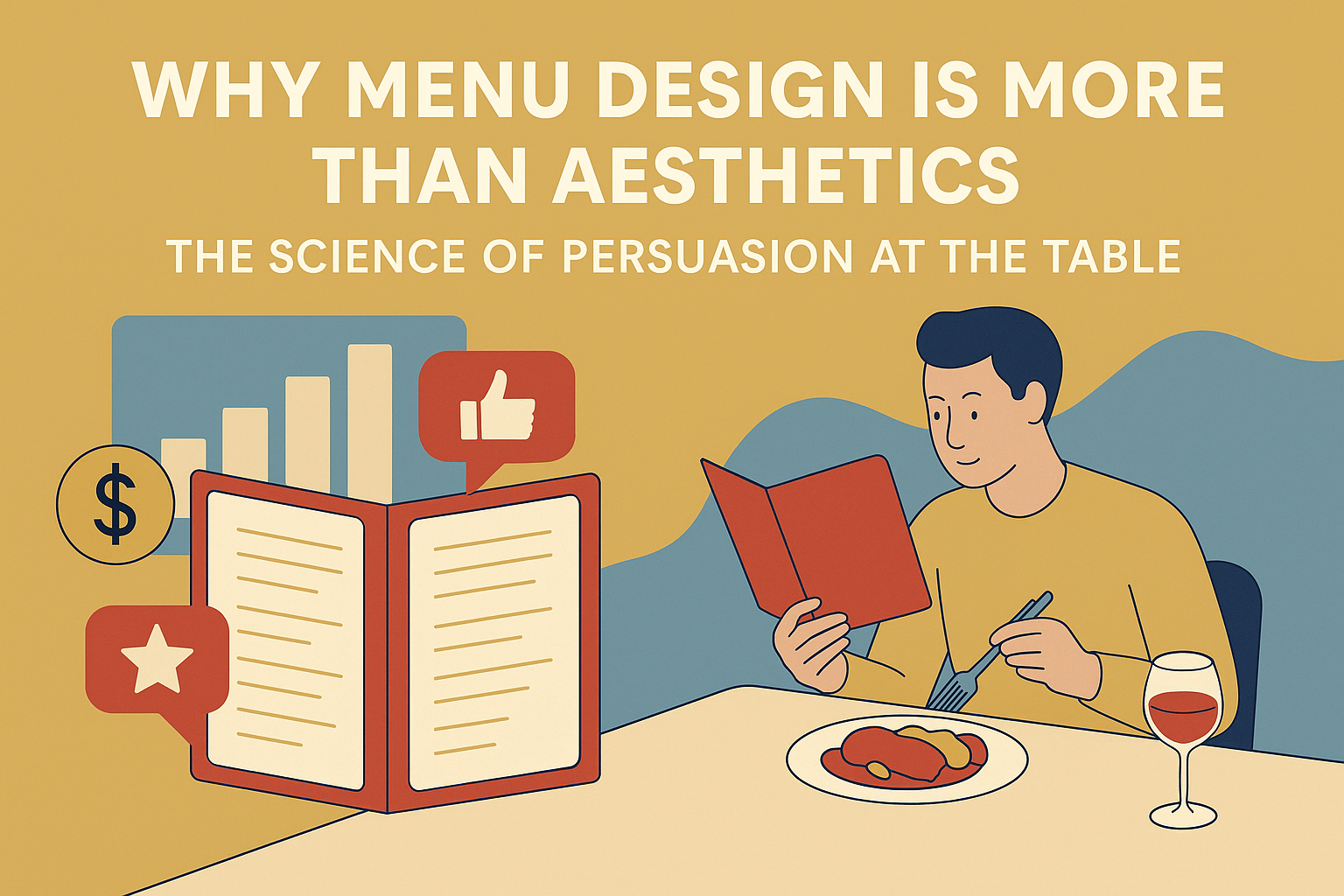 Why menu design is more than aesthetics: The science of persuasion at the table