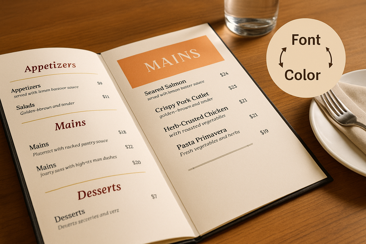 The role of design in dining decisions