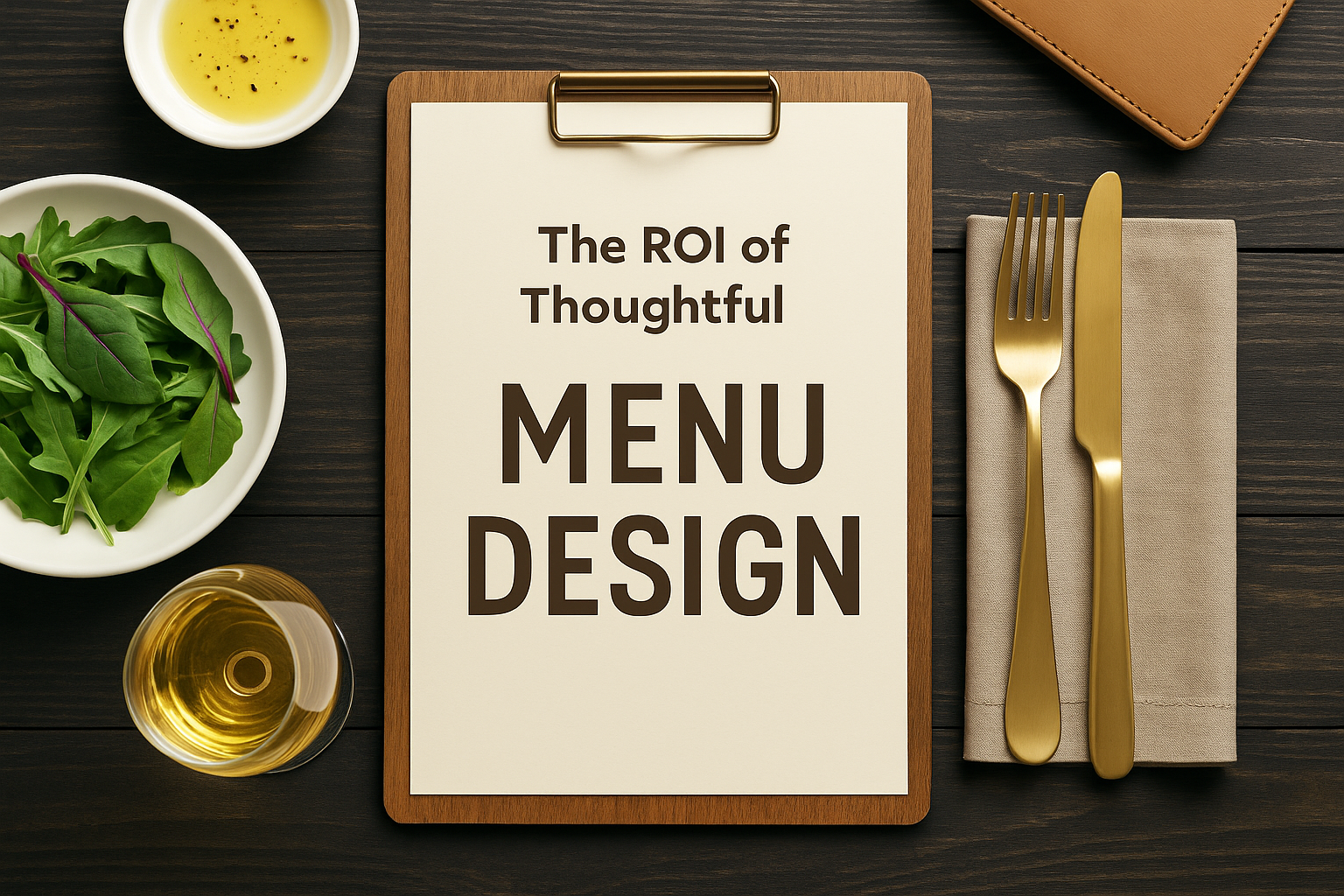 The ROI of thoughtful menu design