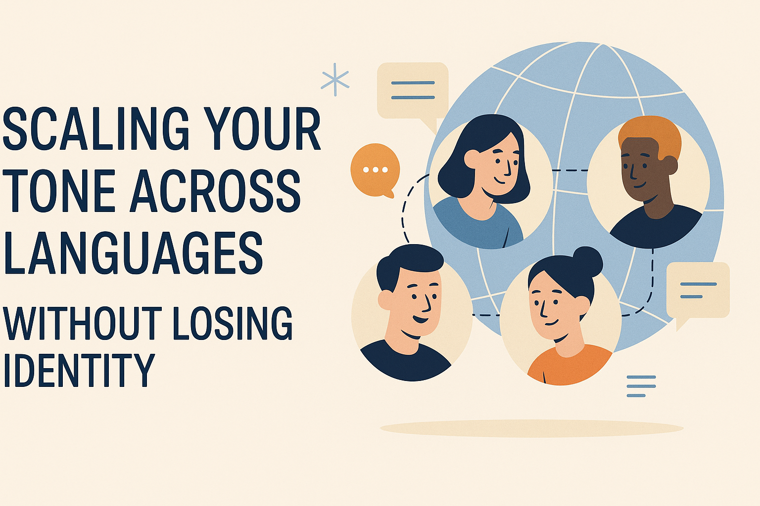 Scaling your tone across languages without losing identity