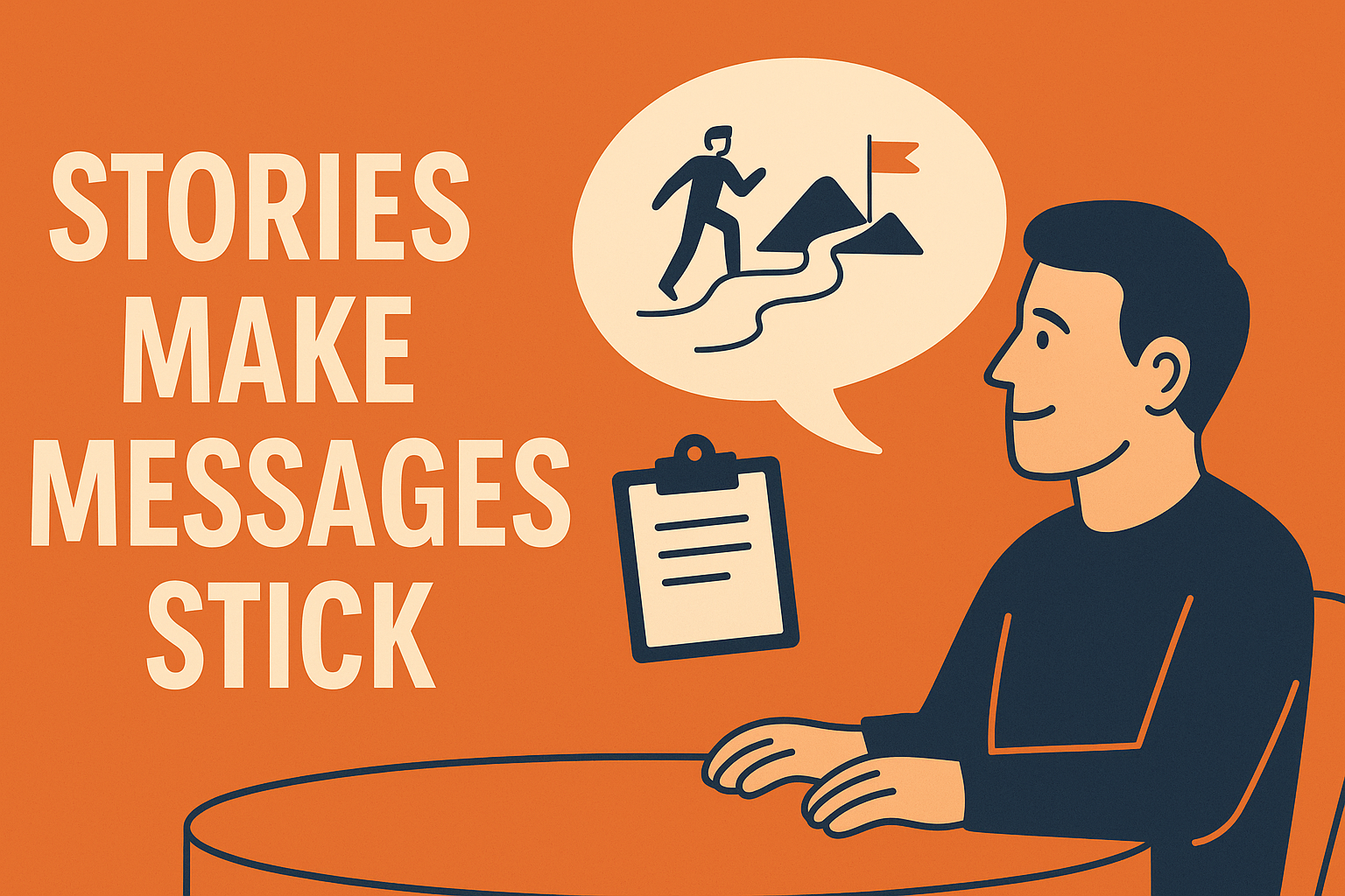 Stories make messages stick