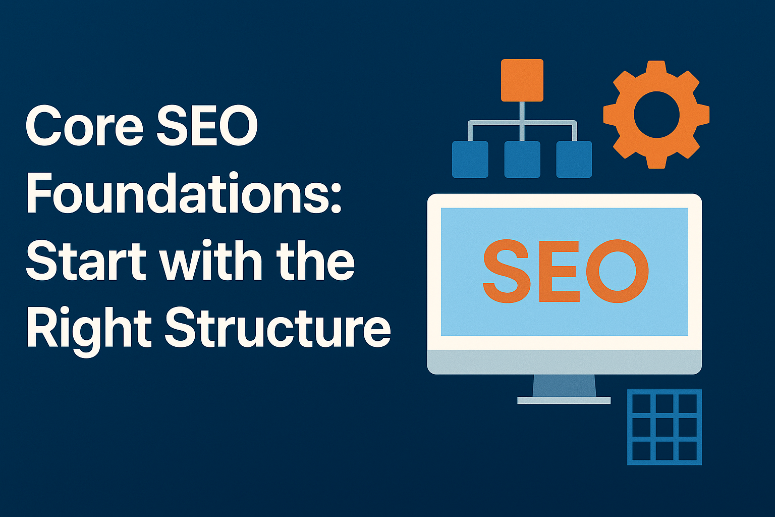Core SEO foundations: start with the right structure