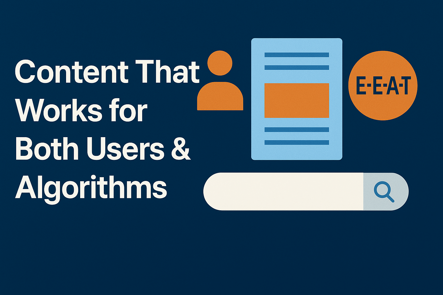 Content that works for both users & algorithms