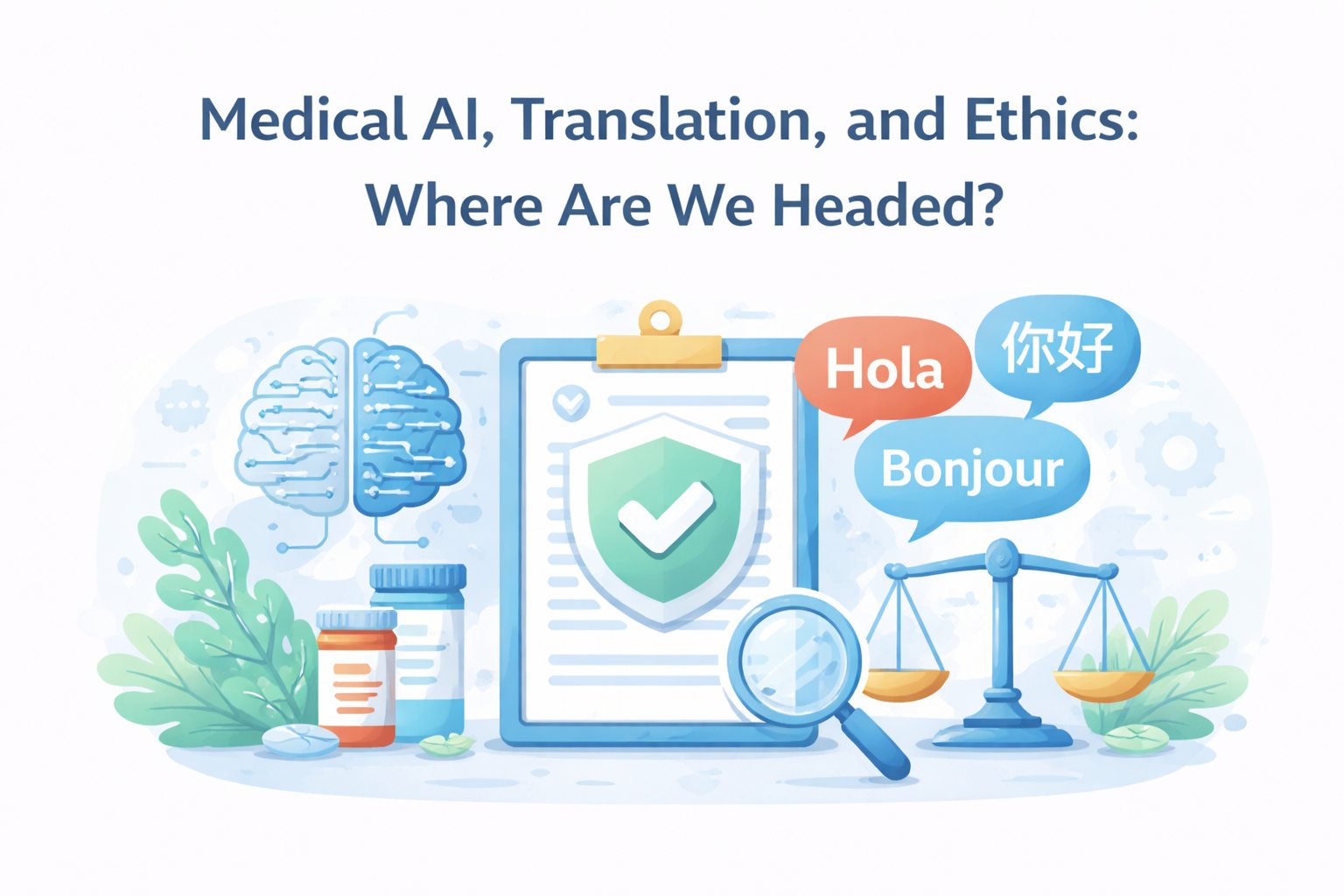 Medical AI, translation, and ethics: where are we headed?