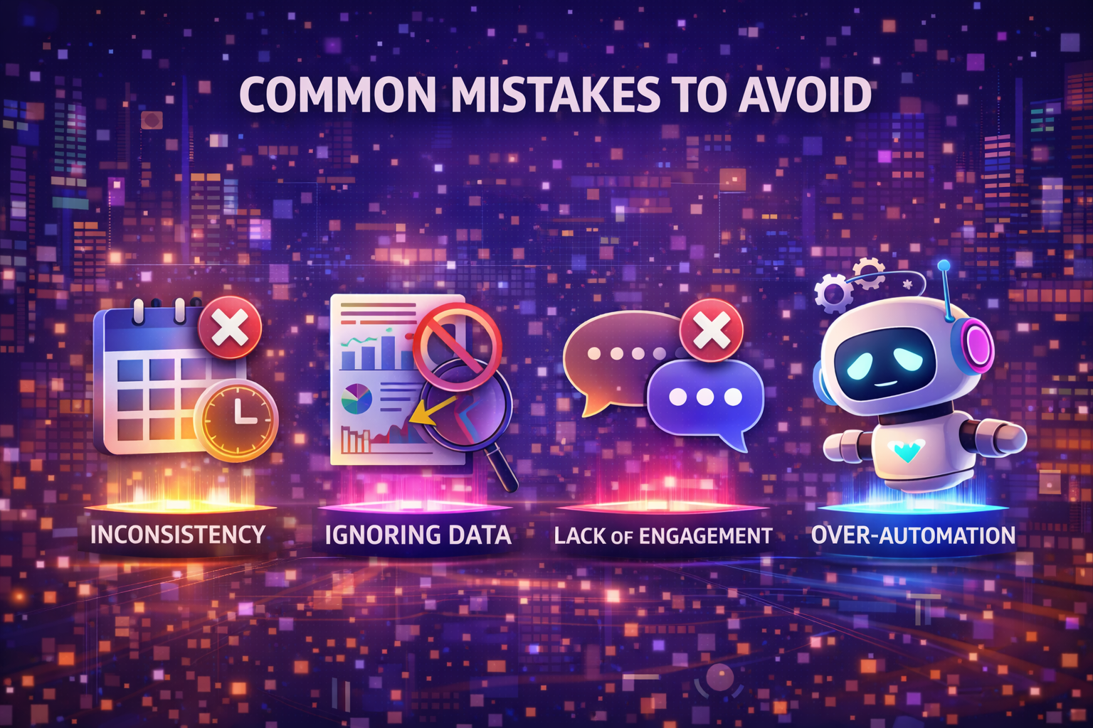 Common mistakes to avoid