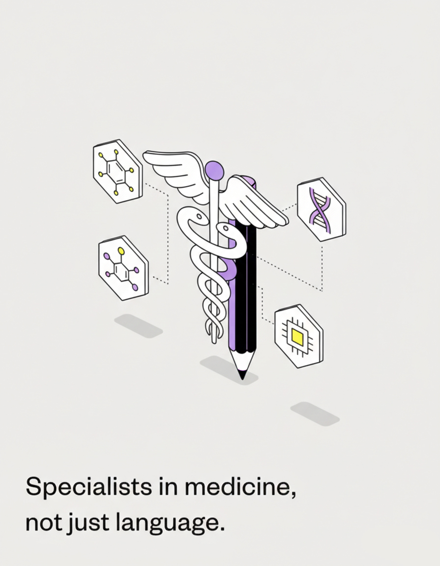Specialists in medicine not just language