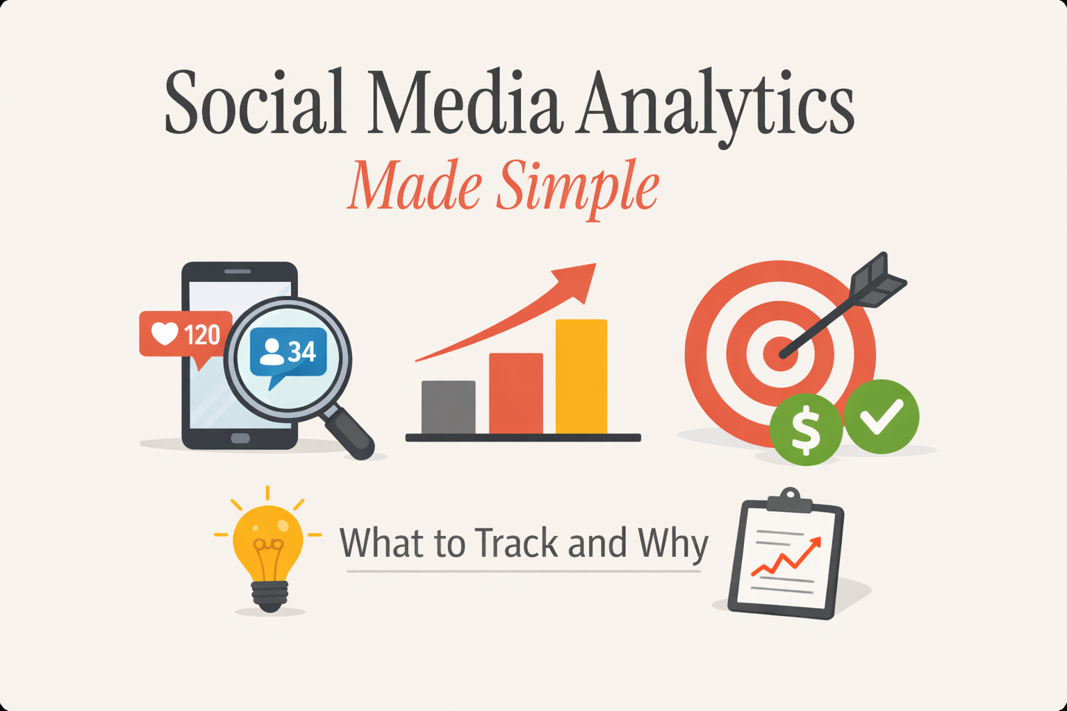 Social Media Analytics Made Simple: What to Track and Why