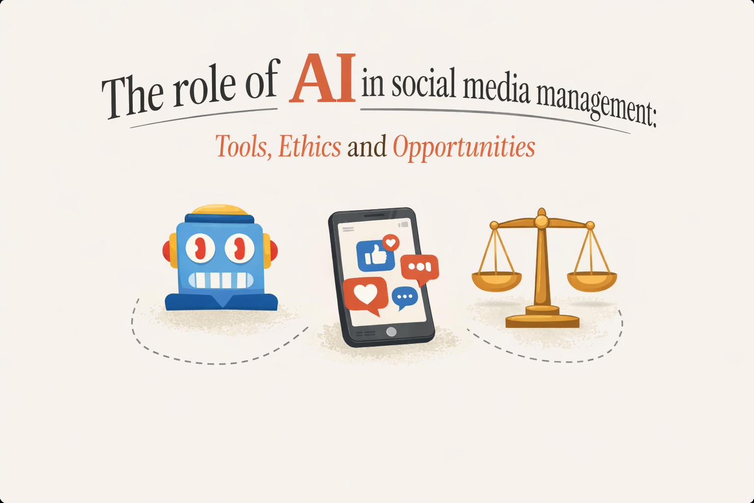 The role of AI in social media management: tools, ethics and opportunities