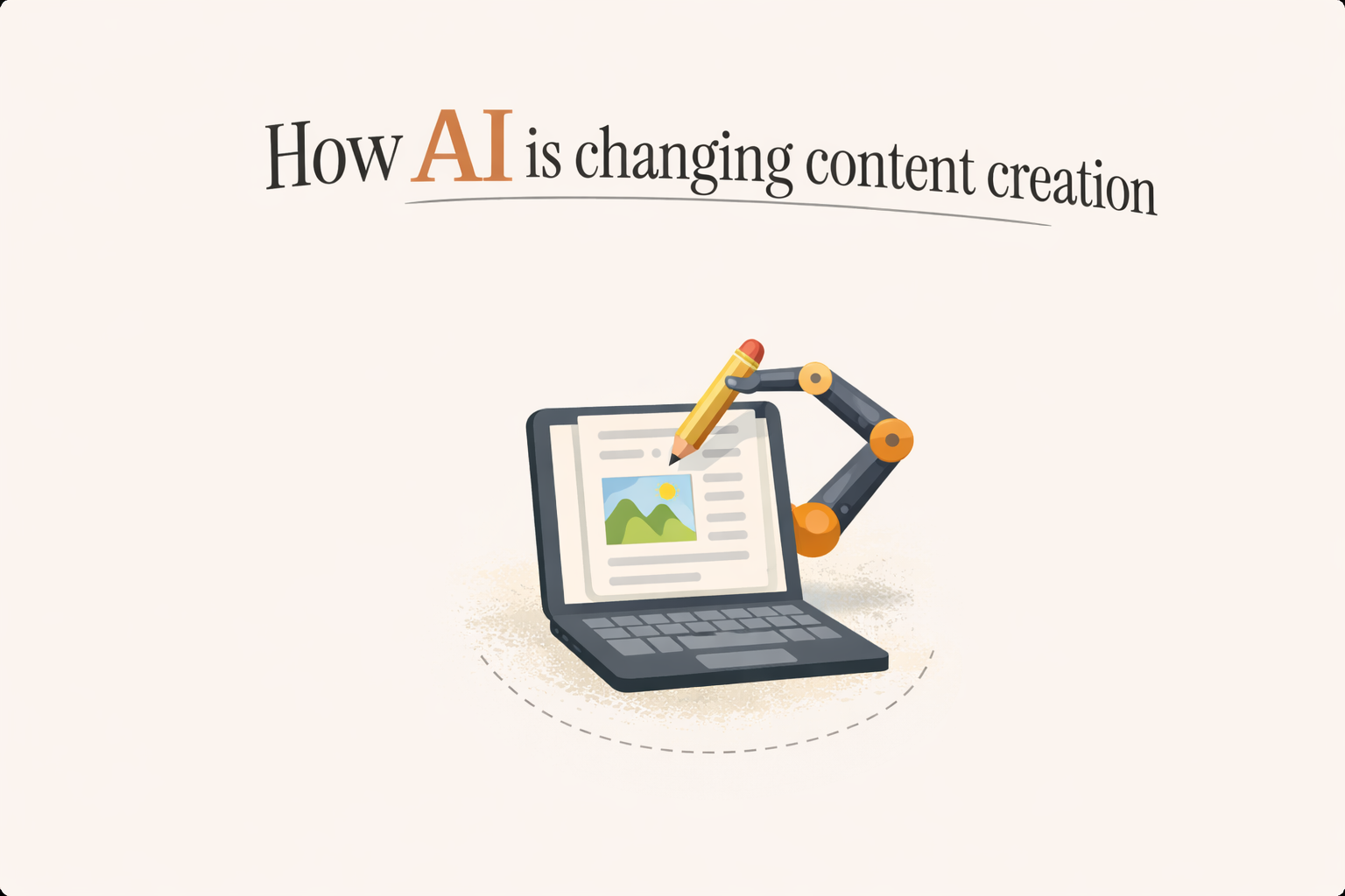 How AI is changing content creation