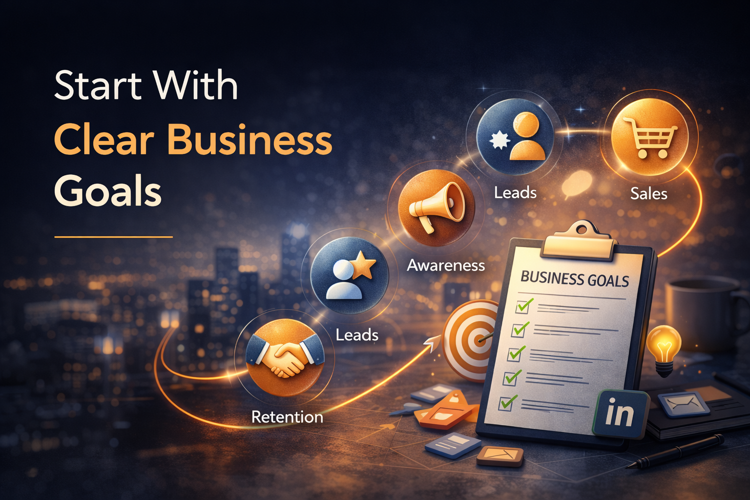 Start with clear business goals