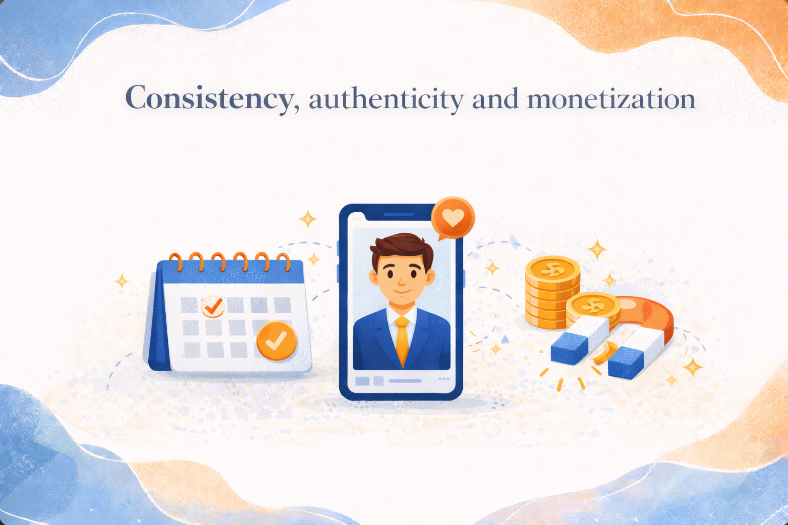 Consistency, authenticity and monetization