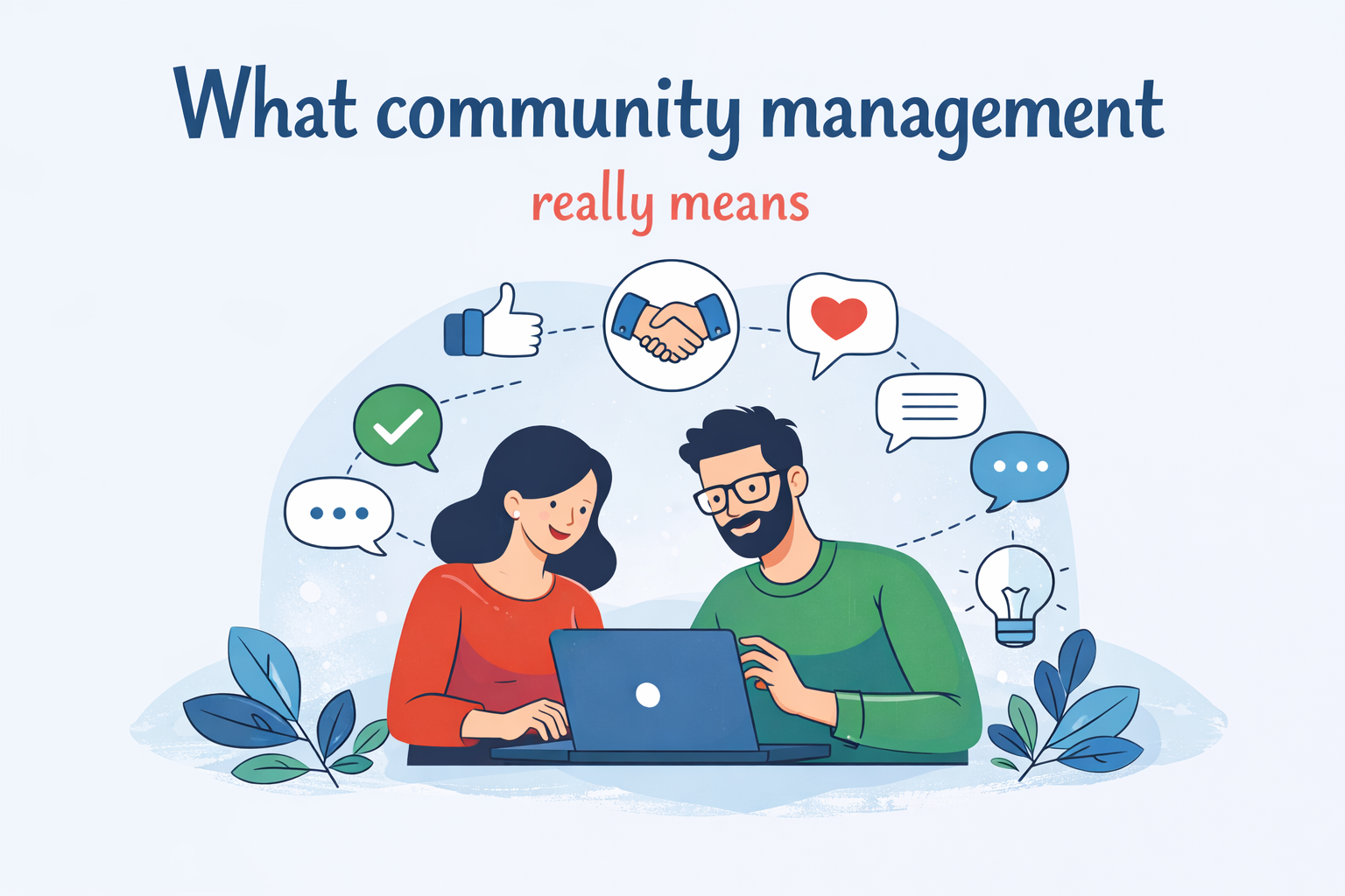 What community management really means