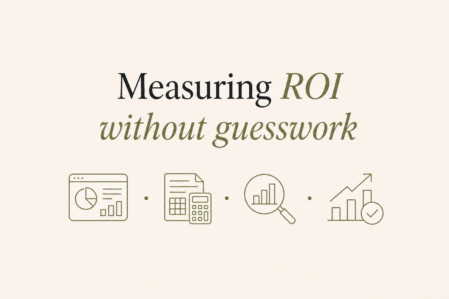 Measuring ROI without guesswork