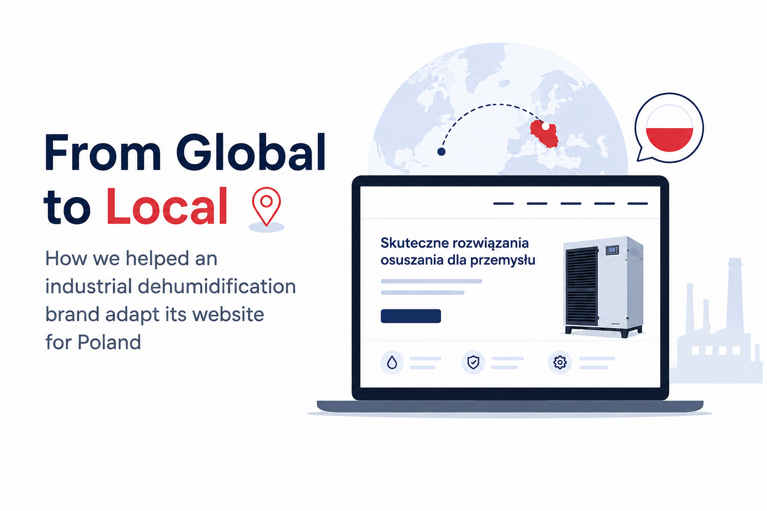 From Global to Local: How Aploq Helped an Industrial Dehumidification Brand Adapt Its Website for Poland